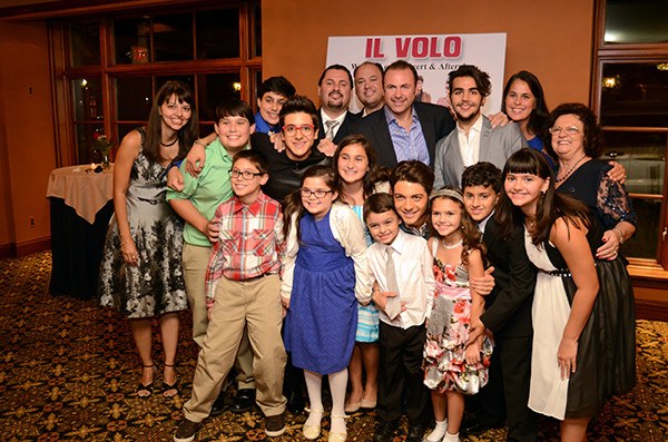 Il Volo and the Rugiero family